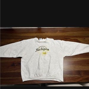 Michigan wolverines Vintage Crewneck.